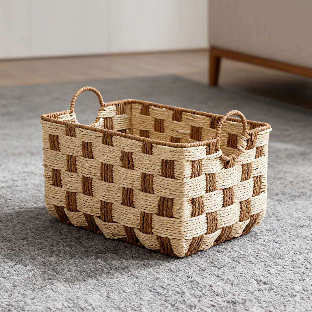 Handwoven storage basket Kalsten