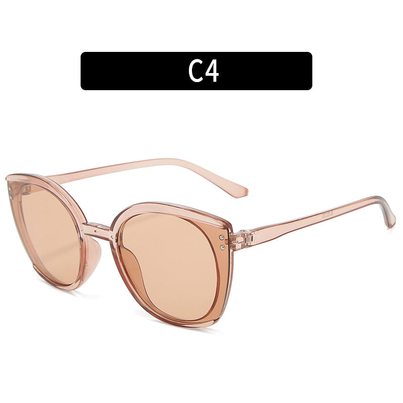 Stylish Oversized Geometric Sunglasses