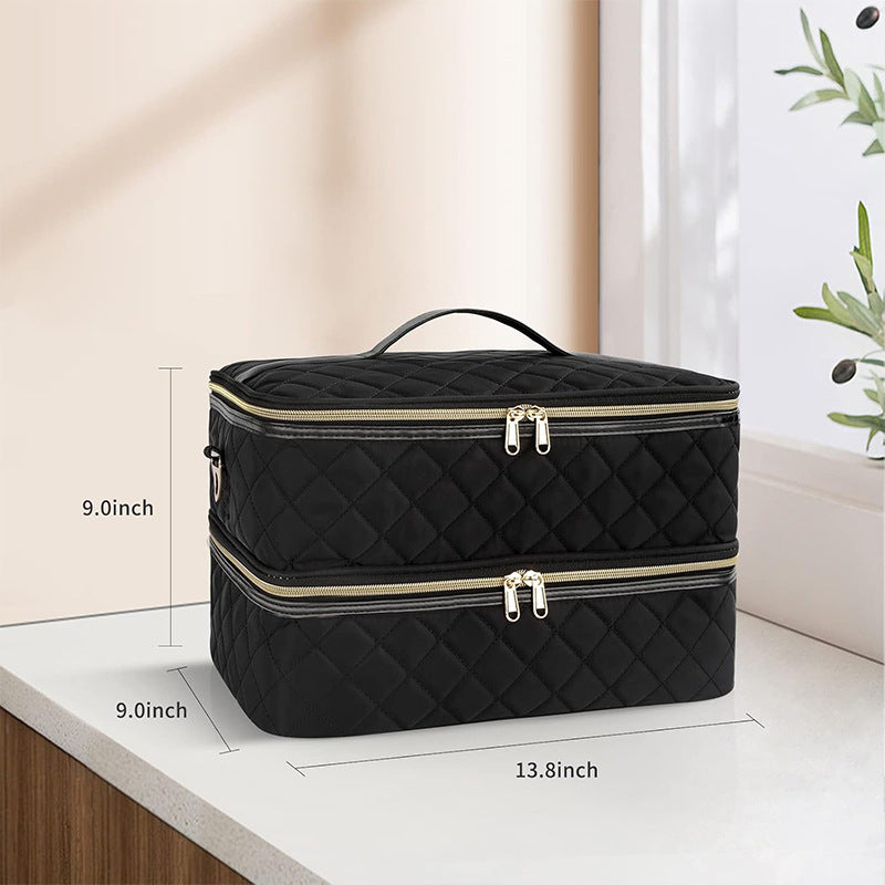 Elegant cosmetic organizer with multiple compartments Kalsten