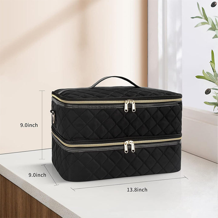 Elegant cosmetic organizer with multiple compartments Kalsten