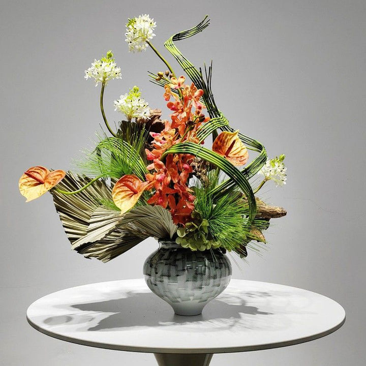 Elaborate Artificial Floral Arrangement