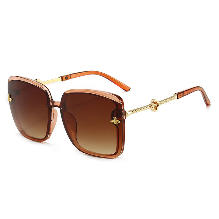 Luxe Oversized Square Frame Sunglasses Kalsten