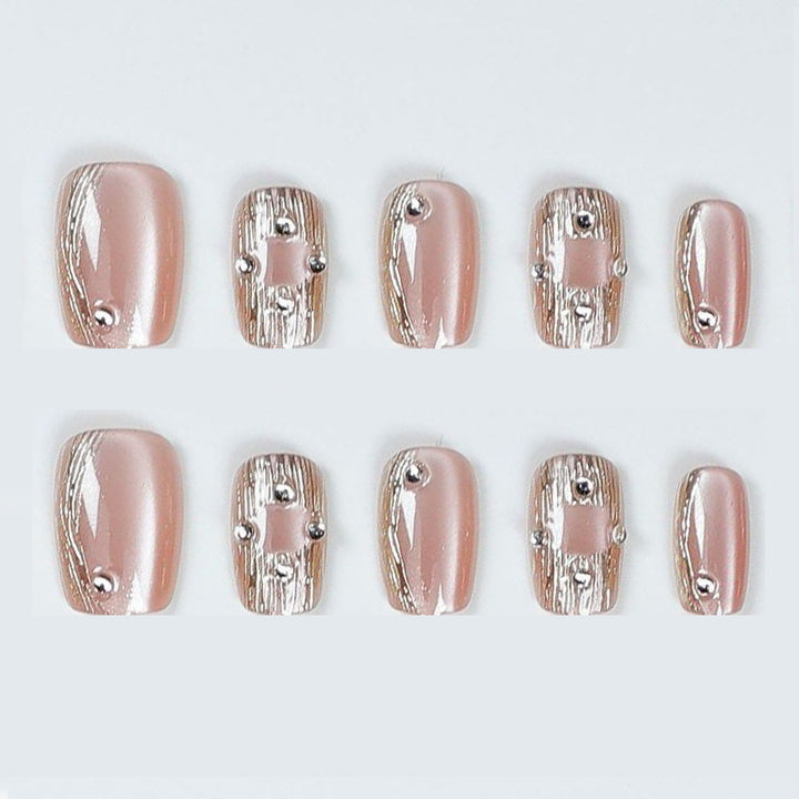 Elegant Press-On Nail Art Extensions Kalsten