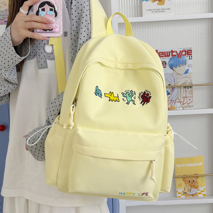 Artistic Embroidered Casual Backpack Kalsten