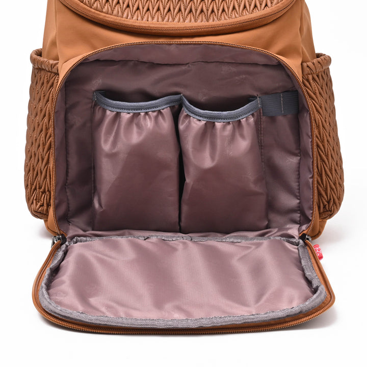 Textured Multi-Pocket Backpack Kalsten