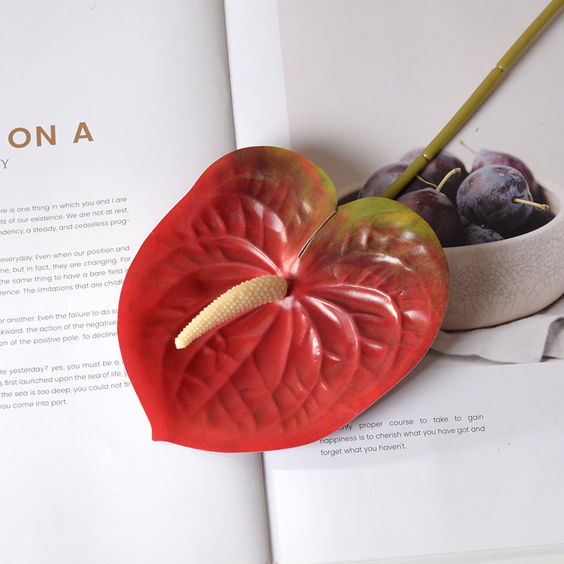 Decorative Artificial Anthurium Flower Stem