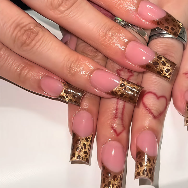 Artistic Animal Print Press-On Nail Extensions Kalsten