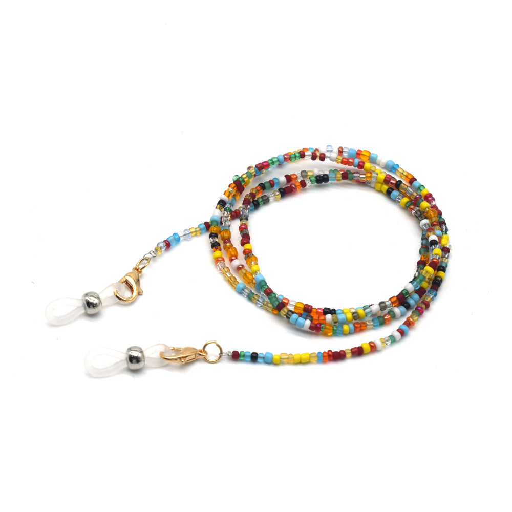 Colorful Multi-Textured Eyewear Chain Kalsten