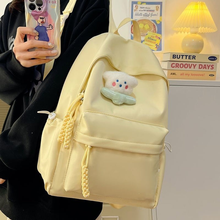 Fashionable Textured Backpack Kalsten