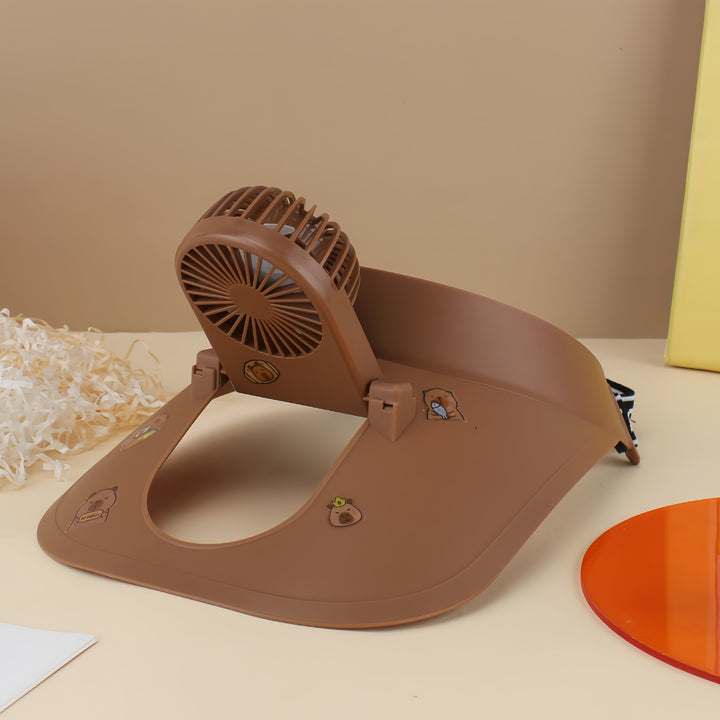 Women's Portable Neck Fan with Ergonomic Design Kalsten
