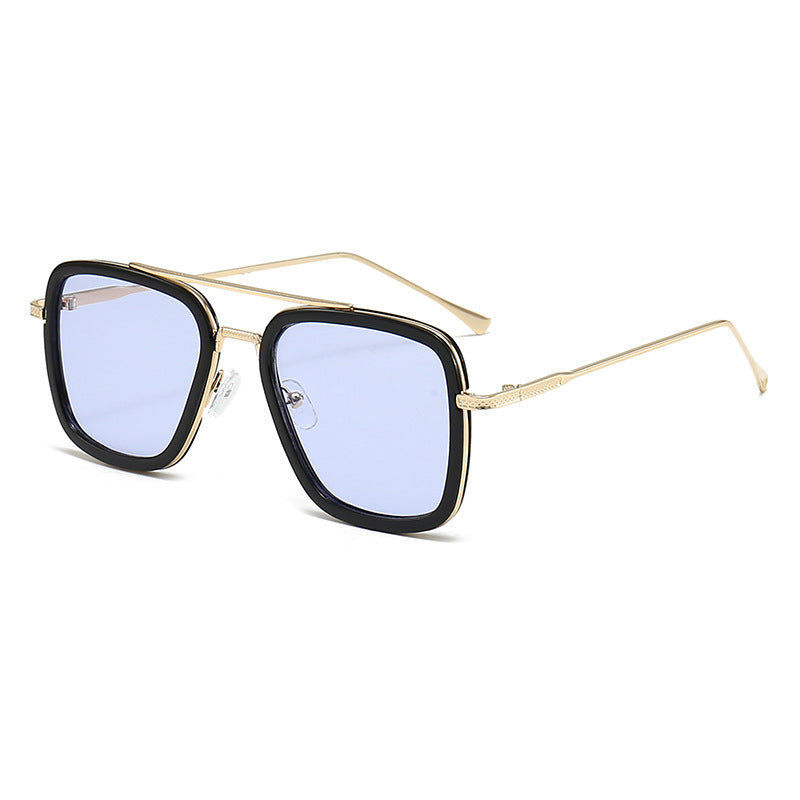 Women's stylish square sunglasses with metallic details Kalsten
