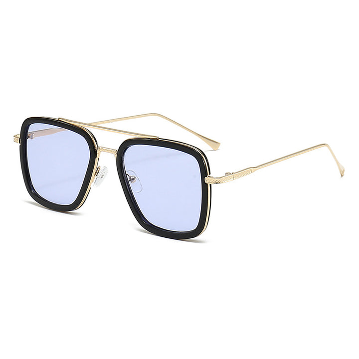 Women's stylish square sunglasses with metallic details Kalsten