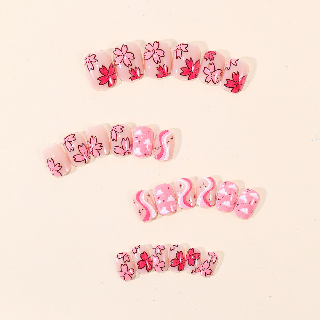 Floral Design Nail Art Kit Kalsten