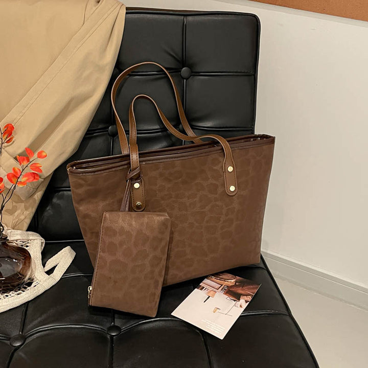 Stylish Leopard Print Tote Bag