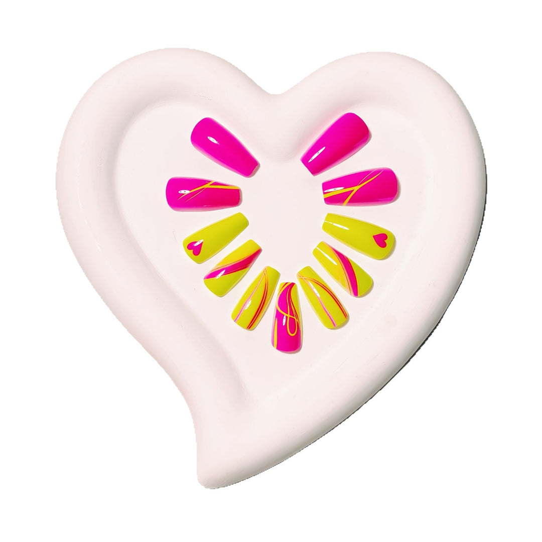 Creative Neon Nail Art Kalsten