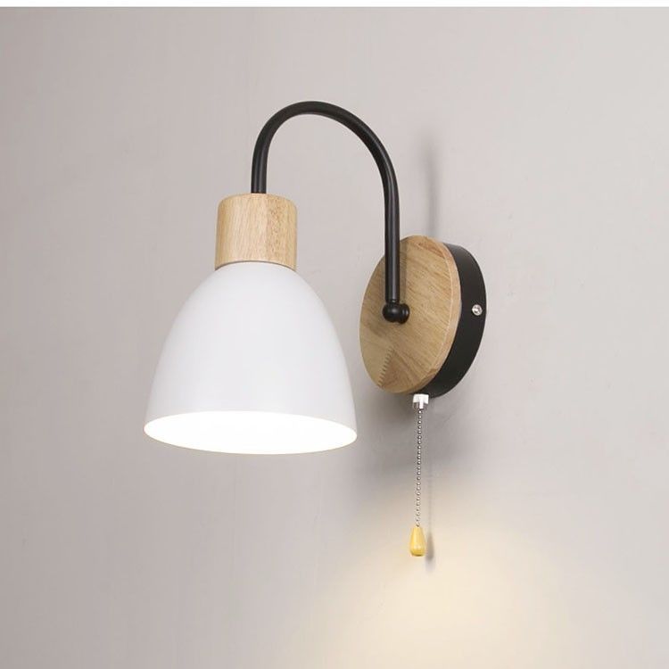 Modern Wooden Wall Sconce