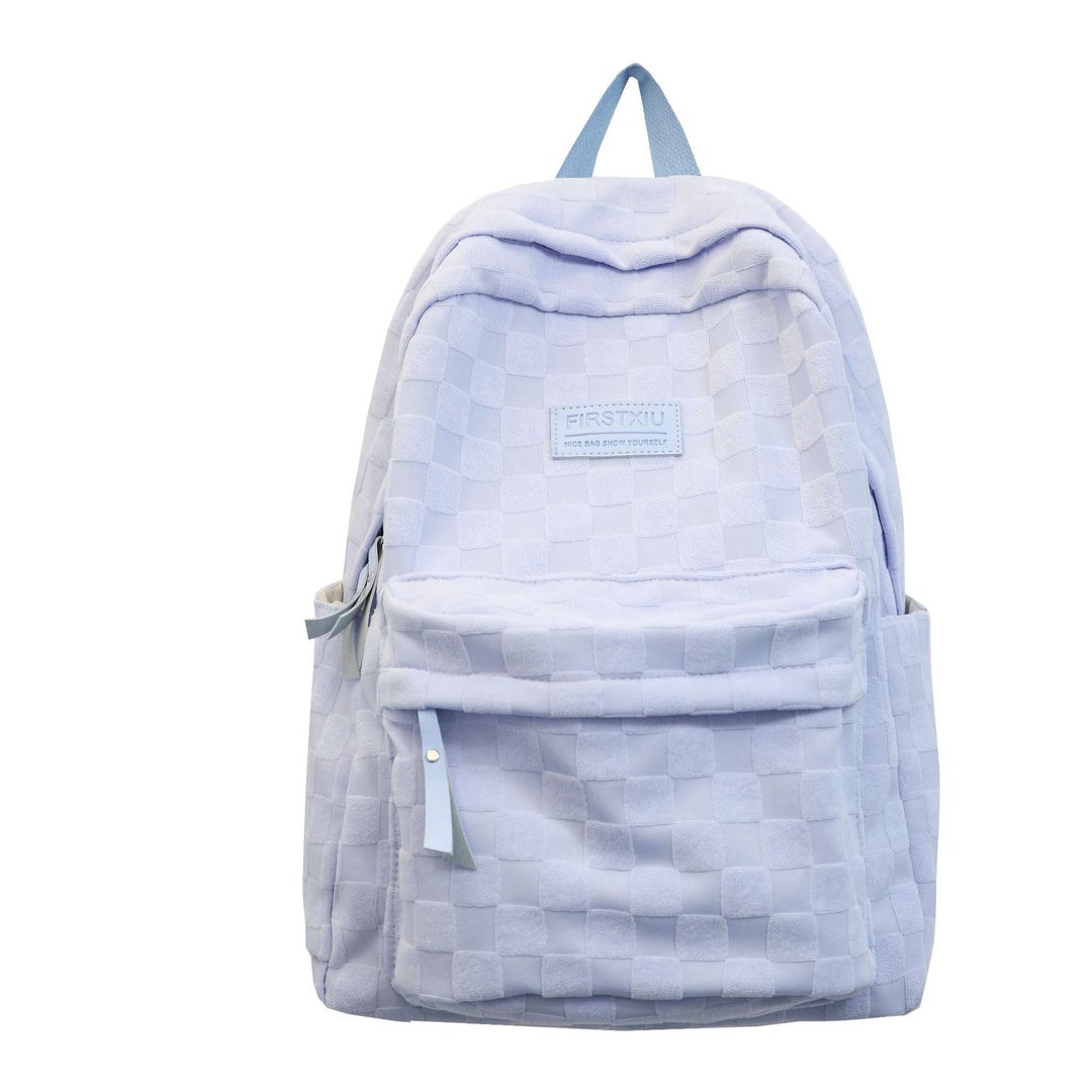 Classic Checked Patterned Backpack Kalsten