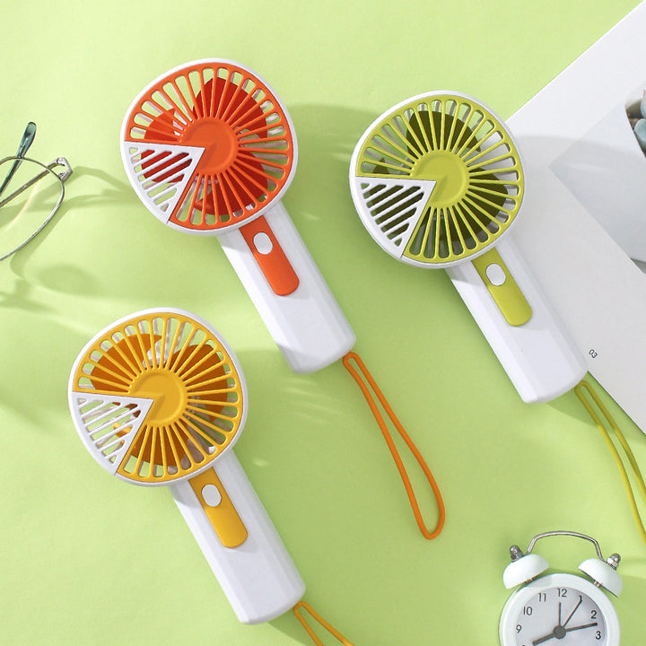 Ladies portable hand fan with ergonomic design and USB charging option Kalsten