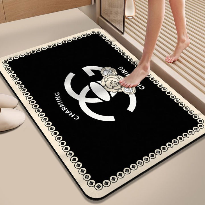 Decorative Bathroom Mat for Comfortable Floor Styling