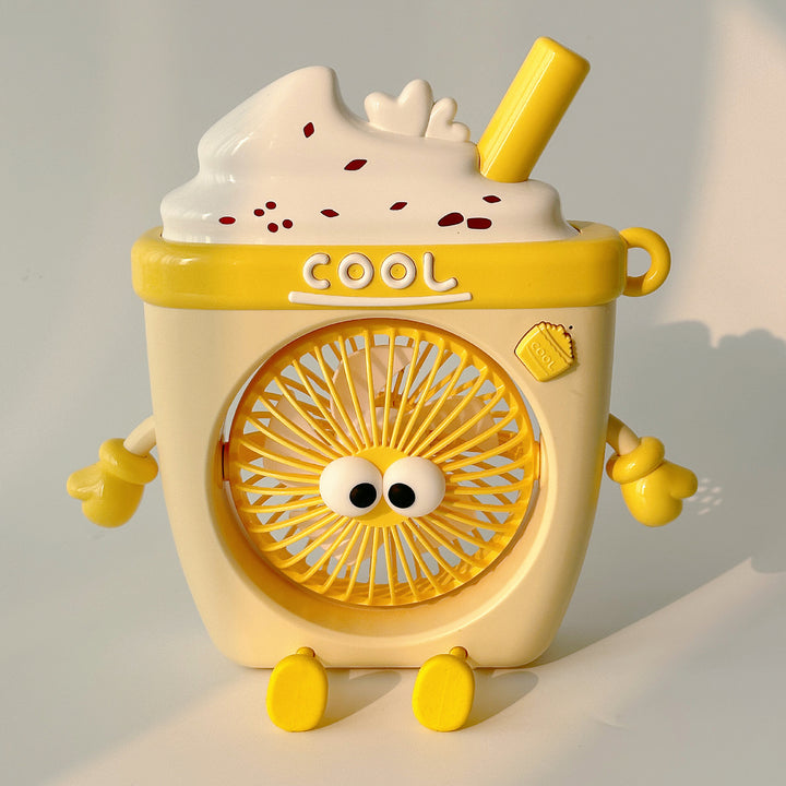 Women Portable Mini Fan with Cute Dessert Design Kalsten
