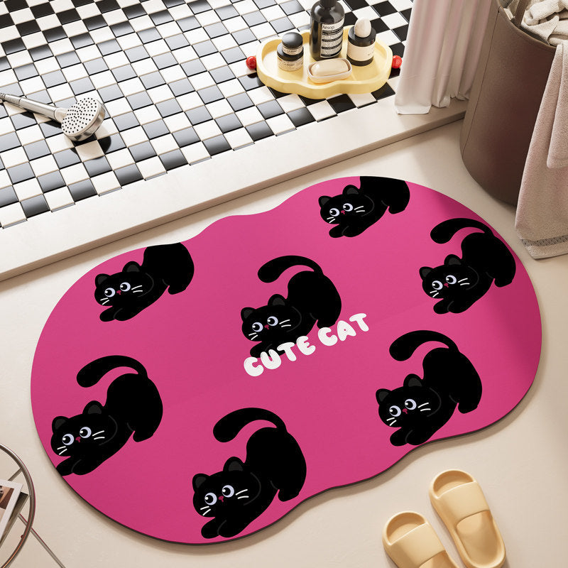 Decorative Bath Mat Kalsten