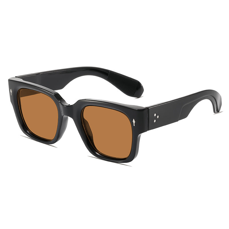 Bold Chunky Vintage Square Sunglasses Kalsten