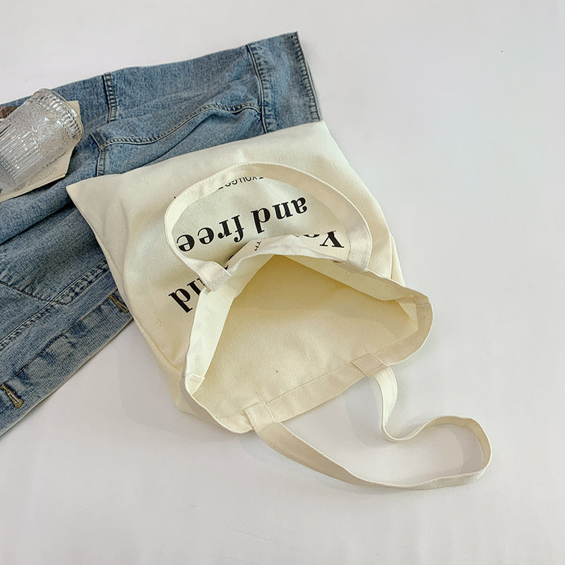 Motivational Canvas Tote Bag Kalsten