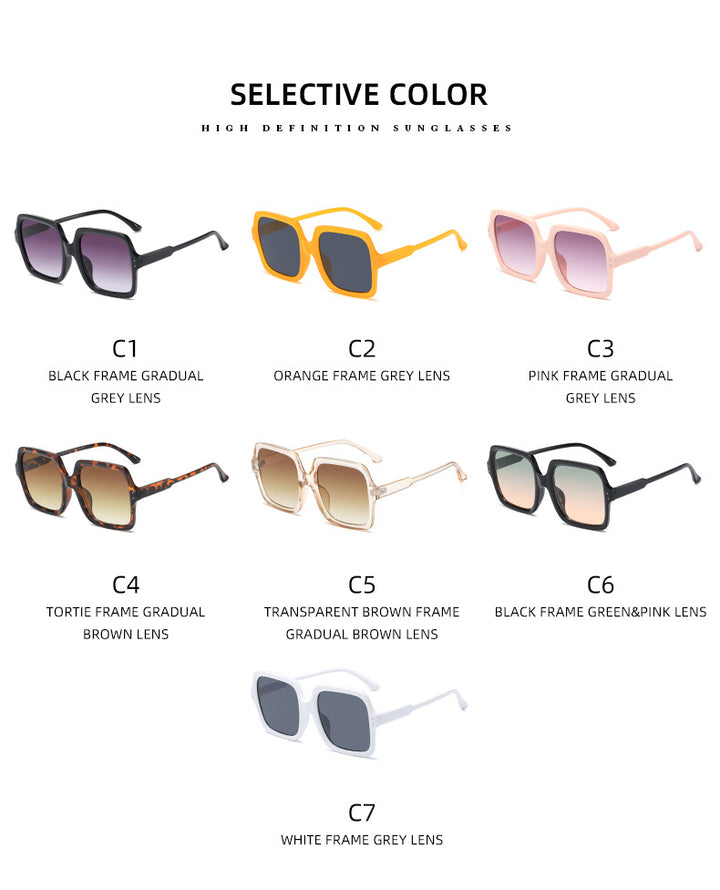 Women’s trendy oversized sunglasses with modern design Kalsten