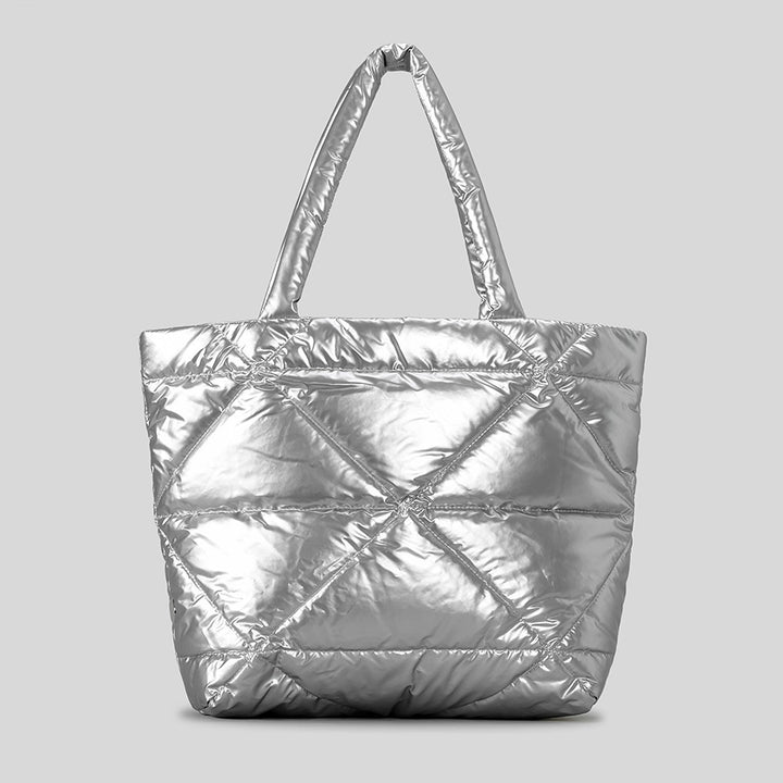 Padded Quilted Fashion Tote
