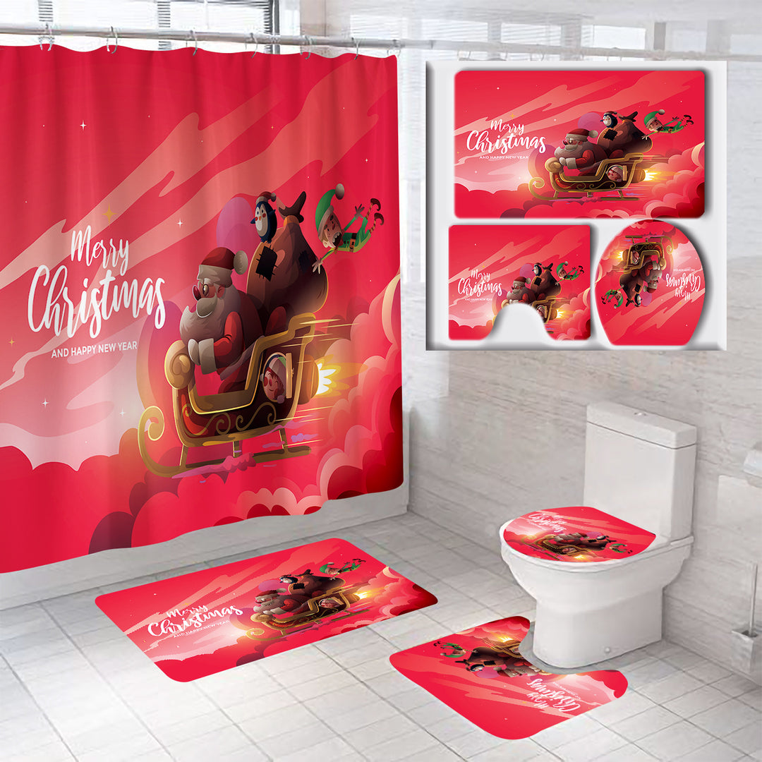 Festive Christmas Bathroom Set Kalsten