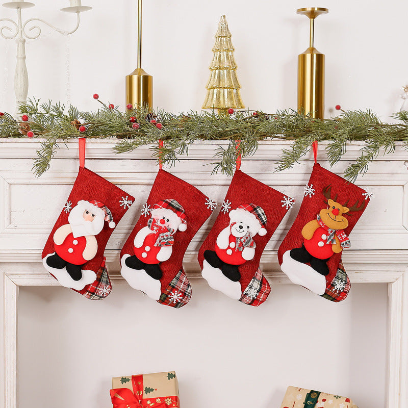 Christmas stocking with reindeer design Kalsten