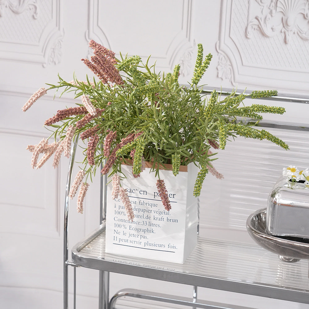 Lifelike Yellow Floral Stem Arrangement