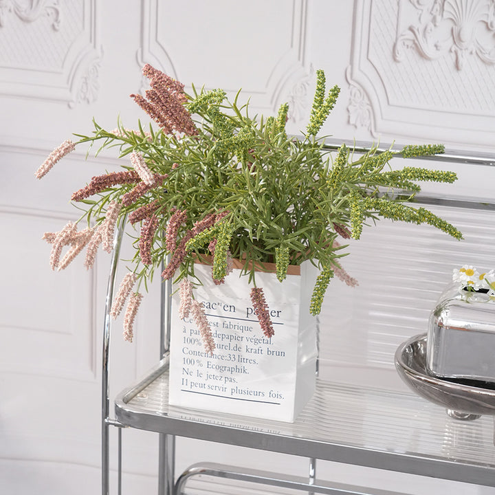 Lifelike Yellow Floral Stem Arrangement