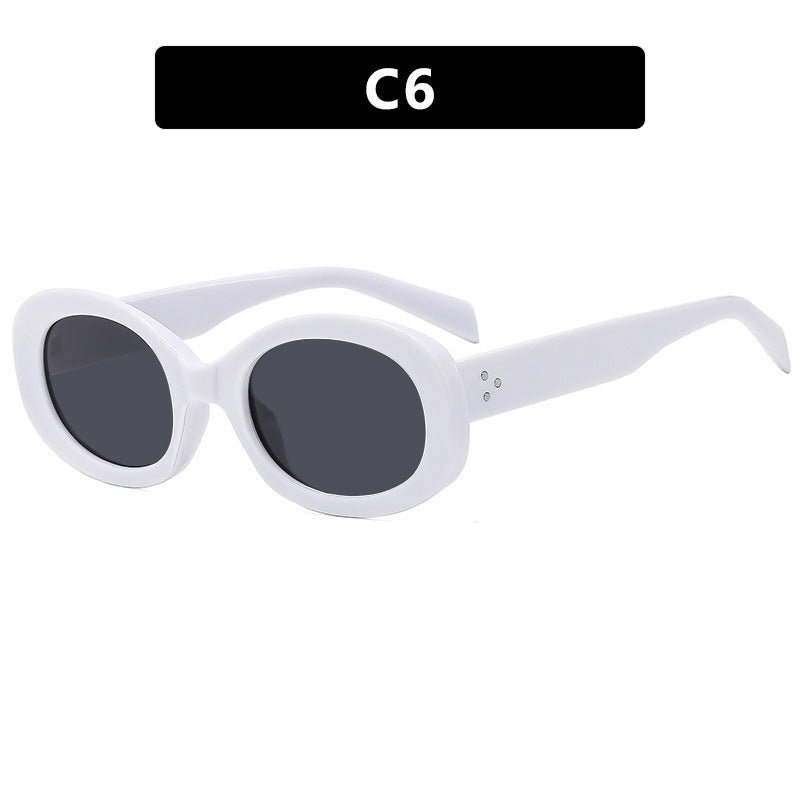 Ladies fashionable sunglasses in stylish oval design Kalsten