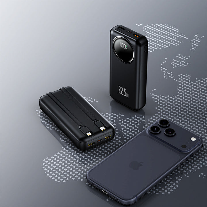 Power bank with multifunctional USB port and digital charge level indicator Kalsten