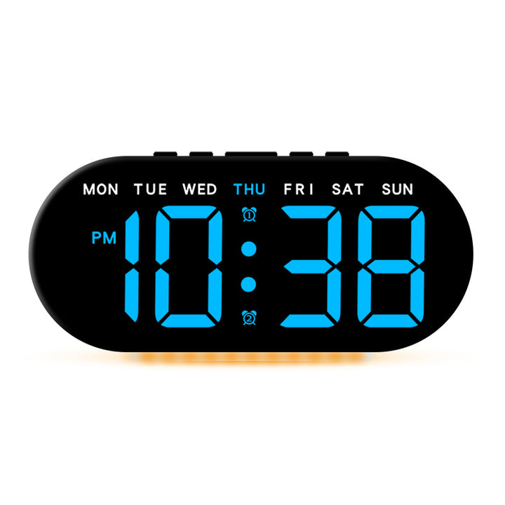 Digital Alarm Clock with Large LED Display and Temperature Display Kalsten