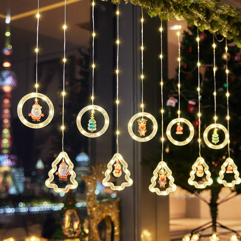 Christmas decorative light stars with snowflakes Kalsten