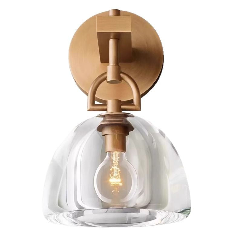 Elegant Glass Wall Sconce
