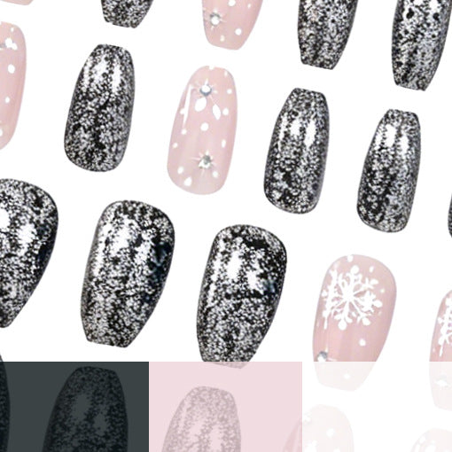 Festive Glitter Nail Art Enhancements Kalsten