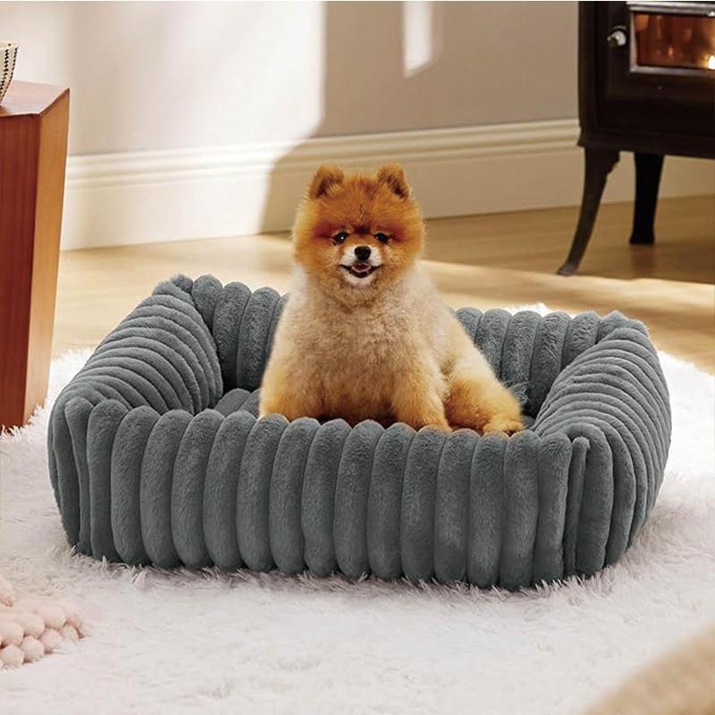 Cozy Plush Dog Bed