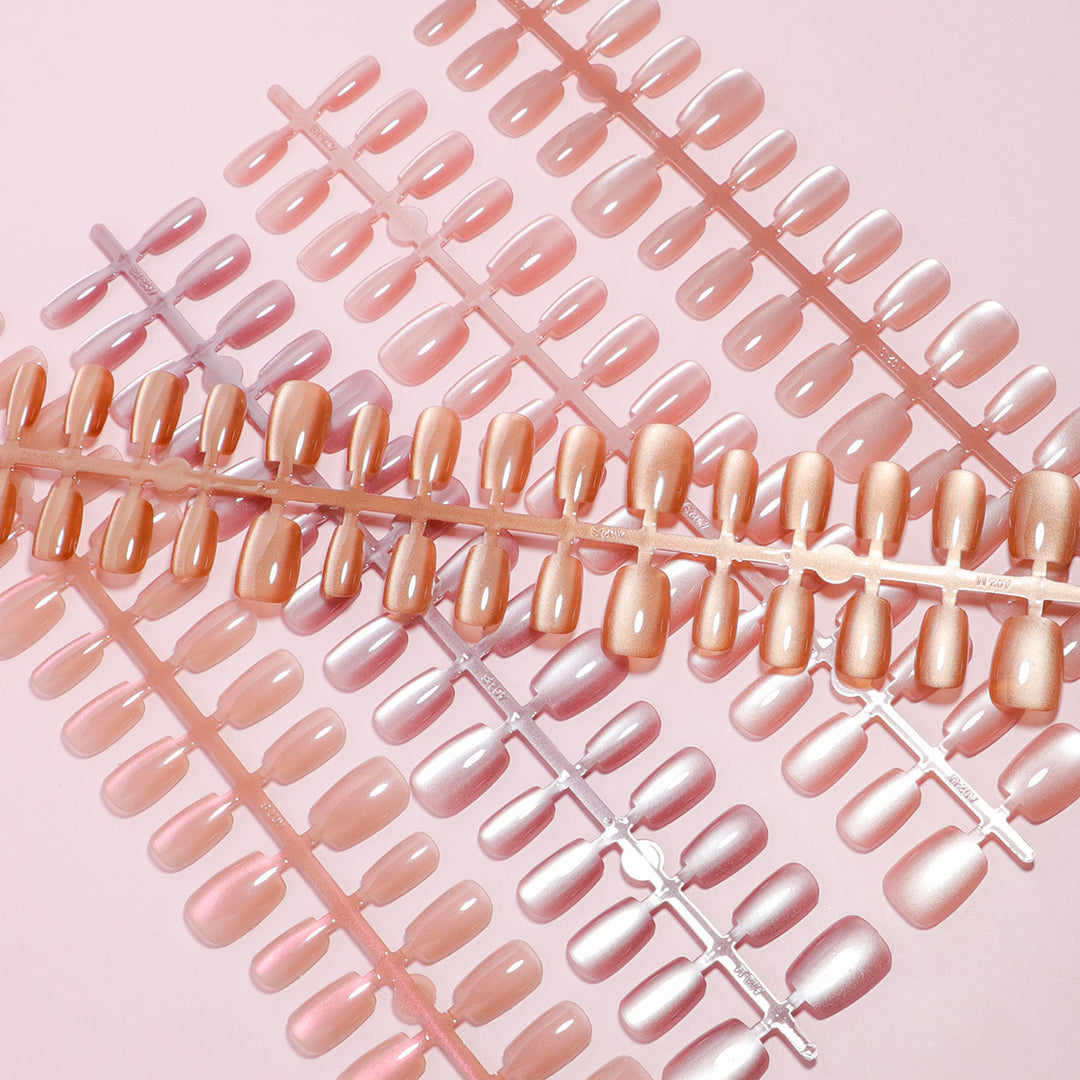 Premium Glossy Press-On Nails Collection Kalsten