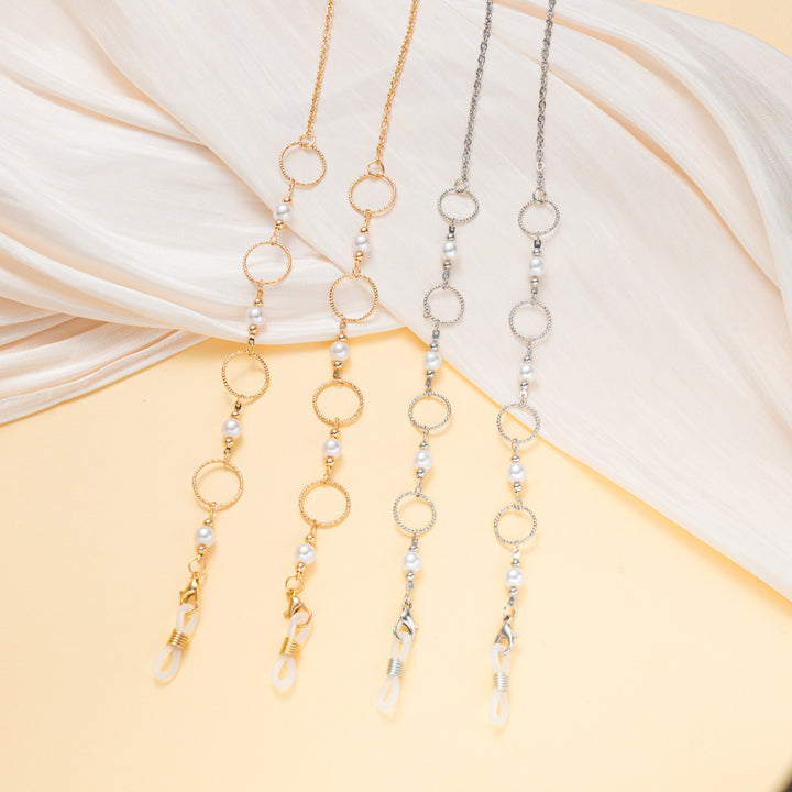 Pearlescent and Chain Eyewear Necklace Kalsten