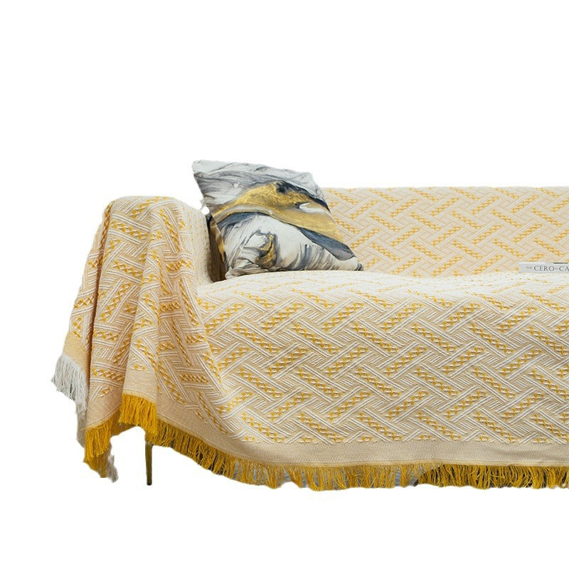 Decorative Woven Throw Blanket