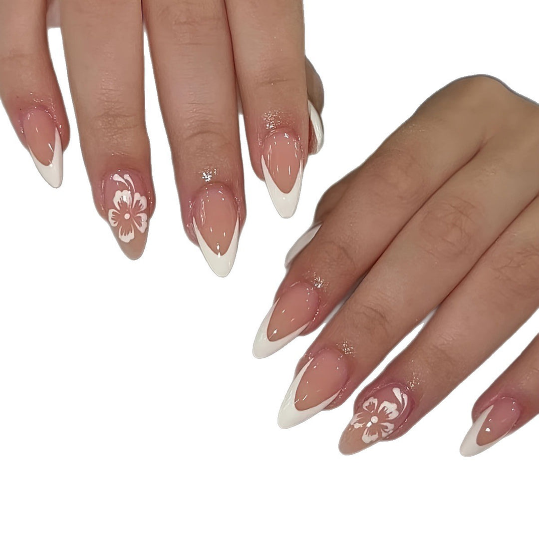 Tip Art Nails with Floral Design Kalsten
