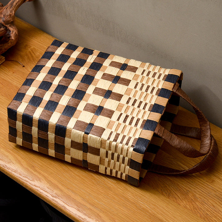 Handwoven shopping basket Kalsten