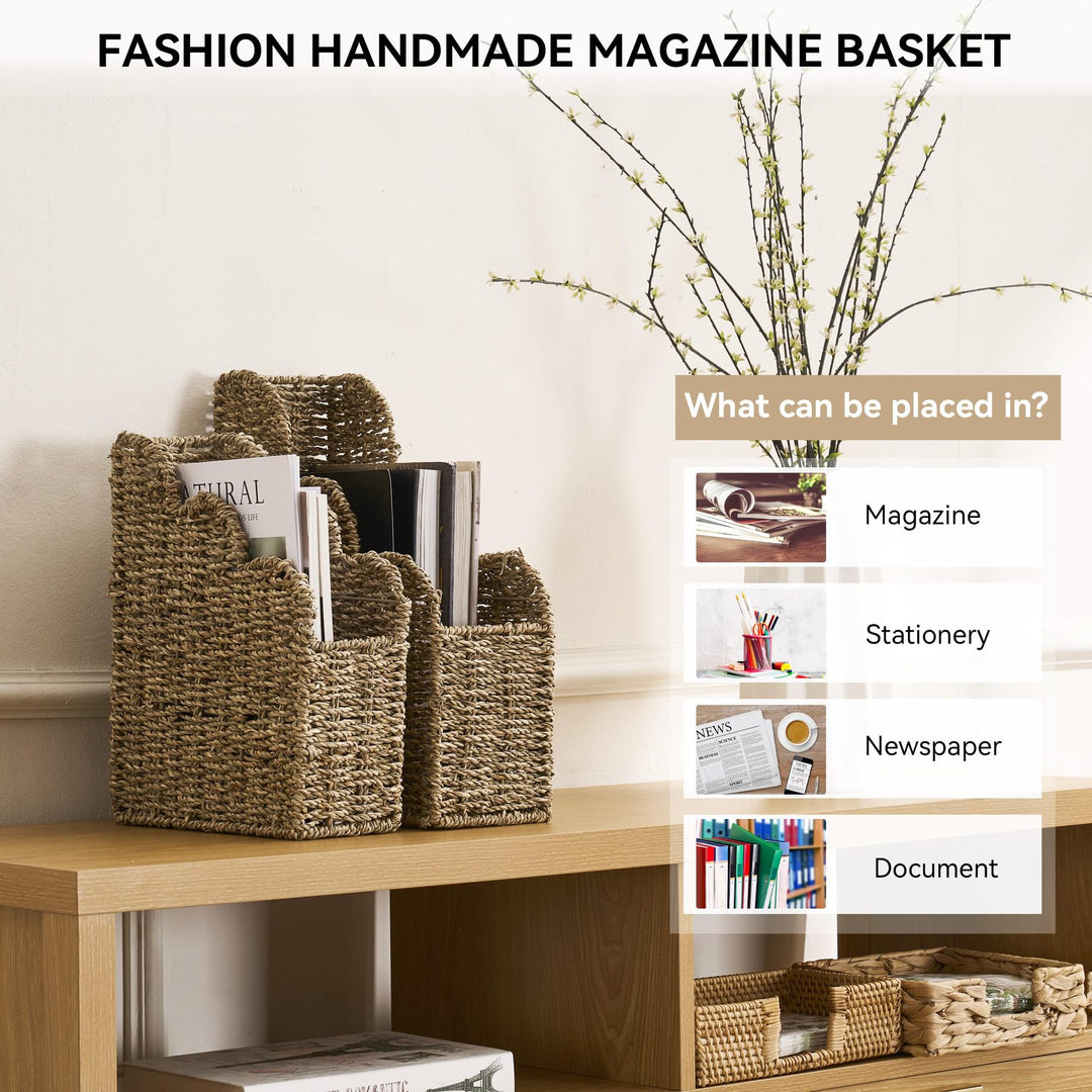 Decorative Macrame Storage Basket Kalsten