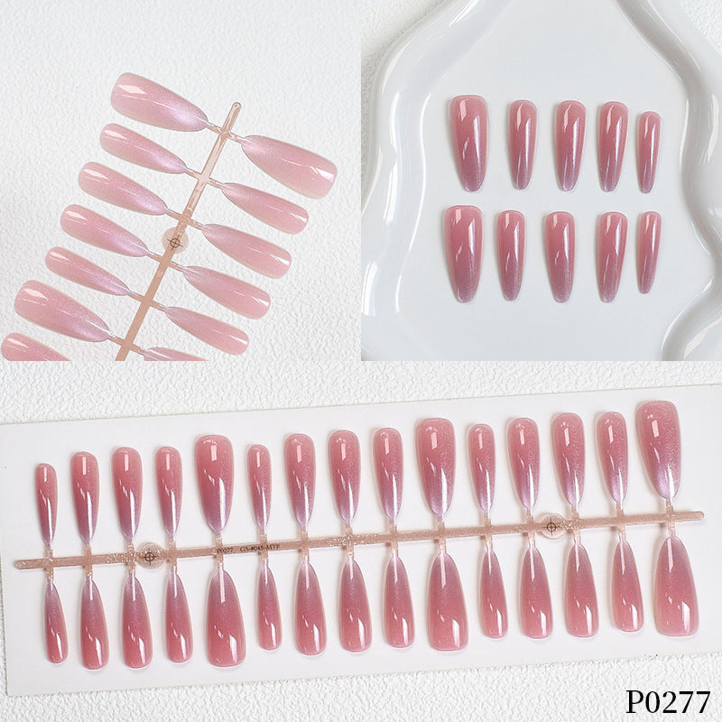 Ombre Glitter Press-On Nails Kalsten