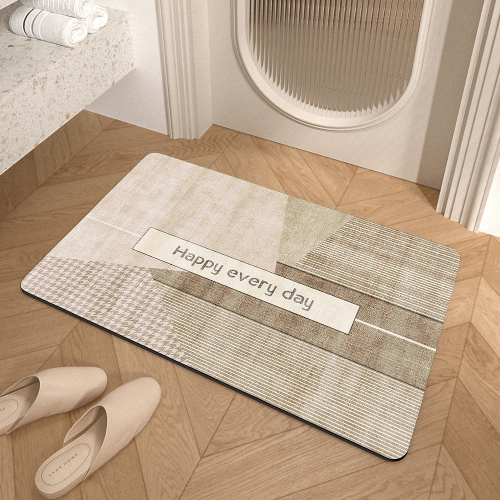 Stylish Modern Bathroom Mat Kalsten