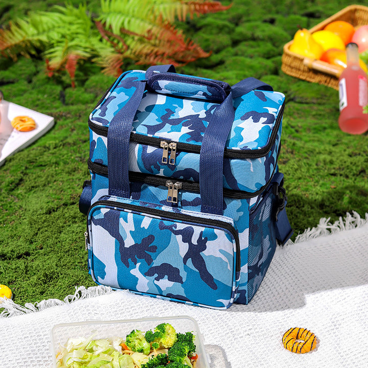 Insulated Multi-Layered Lunch Cooler