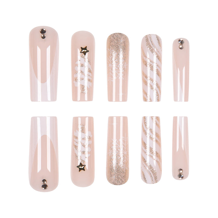 Holiday-Themed Nail Art Extensions Kalsten